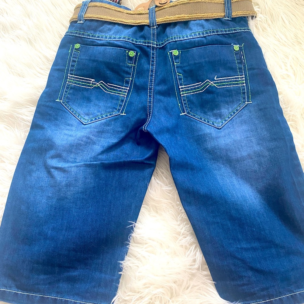 Boys denim shorts like new